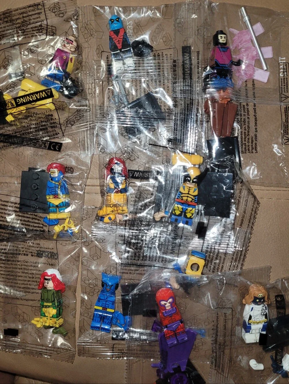 New 10pc X-Men Minifigure Set